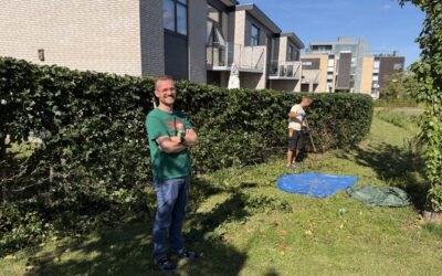 Hækklipning i 2760 Måløv – flot bøgehæk klippet ved Søholmen